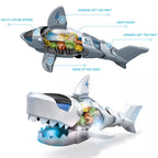 Universal Shark Toy with LED Lights for Kids – Light-Up Shark Figure, Fun Ocean Animal Toy & Gift for Children