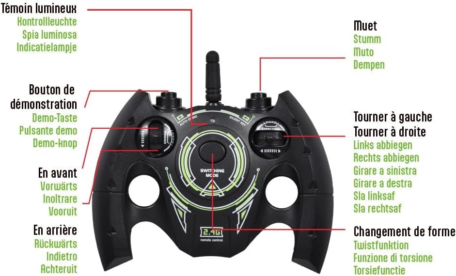 Hand Gesture Stunt Car for Kids | Gesture Control RC Stunt Car with 360° Flips & High Speed