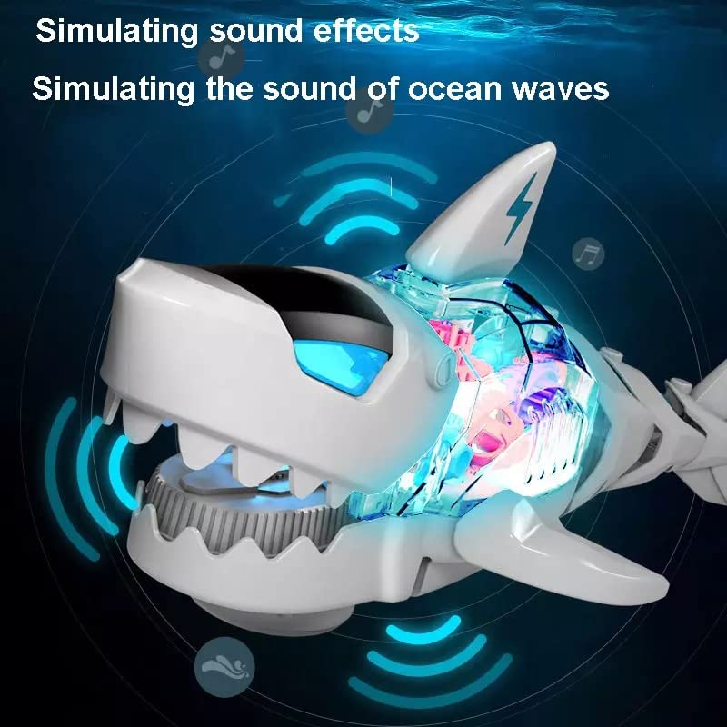 Universal Shark Toy with LED Lights for Kids – Light-Up Shark Figure, Fun Ocean Animal Toy & Gift for Children