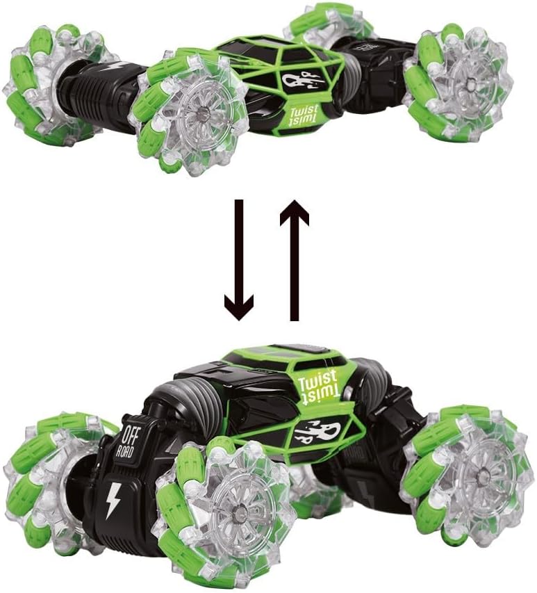 Hand Gesture Stunt Car for Kids | Gesture Control RC Stunt Car with 360° Flips & High Speed