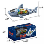 Universal Shark Toy with LED Lights for Kids – Light-Up Shark Figure, Fun Ocean Animal Toy & Gift for Children