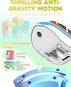 لعبة سباق القطار الكهربائي – 86 قطعة لتنمية ذكاء طفلك Versatile Magnetic Railcar 86 Pieces  – Magnetic Modular Track Car Set