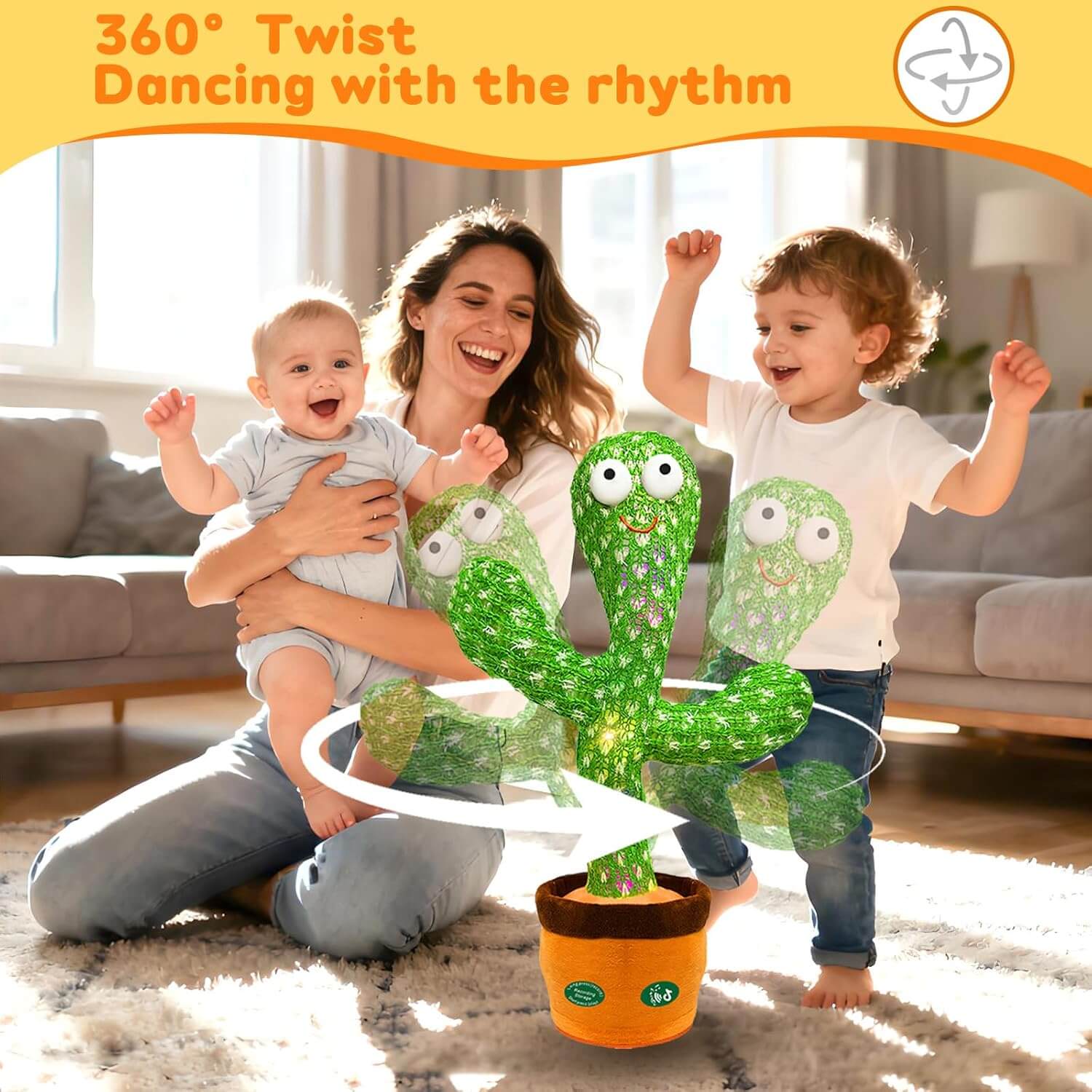 لعبة الصبار الراقصة والمتكلمة للأطفال

Talking & Dancing Cactus Toy