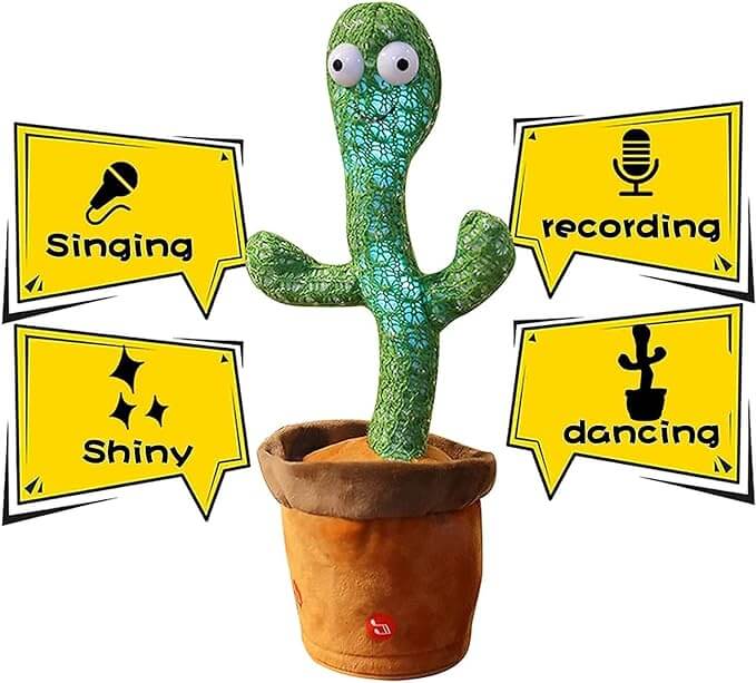 لعبة الصبار الراقصة والمتكلمة للأطفال

Talking & Dancing Cactus Toy