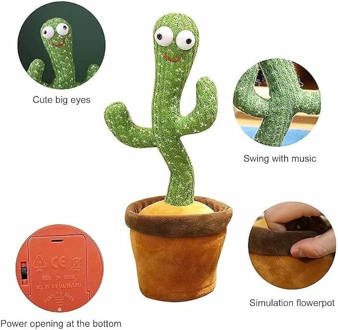 لعبة الصبار الراقصة والمتكلمة للأطفال

Talking & Dancing Cactus Toy