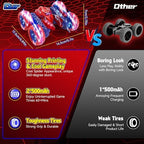 Remote Control Spider Stunt Car 360° | Double-Sided RC Flip Car with Superhero Design | High-Speed Stunt Toy for Kids 8+ Years